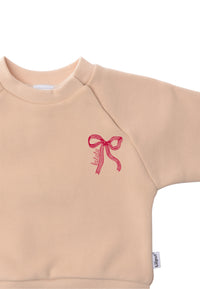 Sweatshirt Mini and Me Edition XMAS Schleife