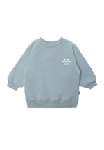 Sweatshirt Mini and Me Edition to the moon blau