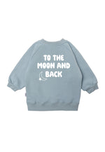 Sweatshirt Mini and Me Edition to the moon blau