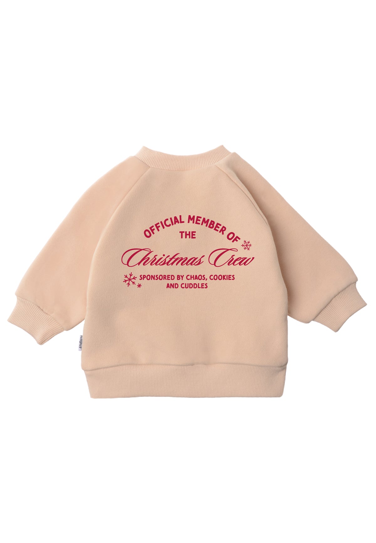 Christmas Crew Sweatshirt beige Mini Me