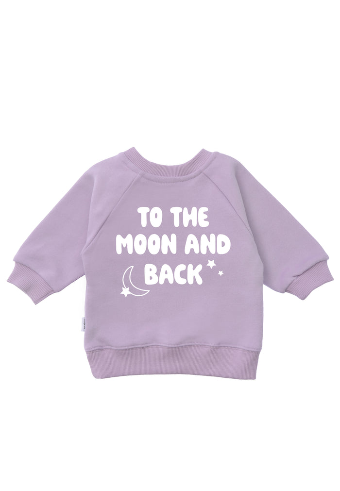 Sweatshirt Mini and Me Edition to the moon
