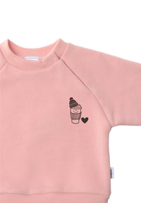 Cozy Season Bucket List Sweatshirt rosa Mini Me