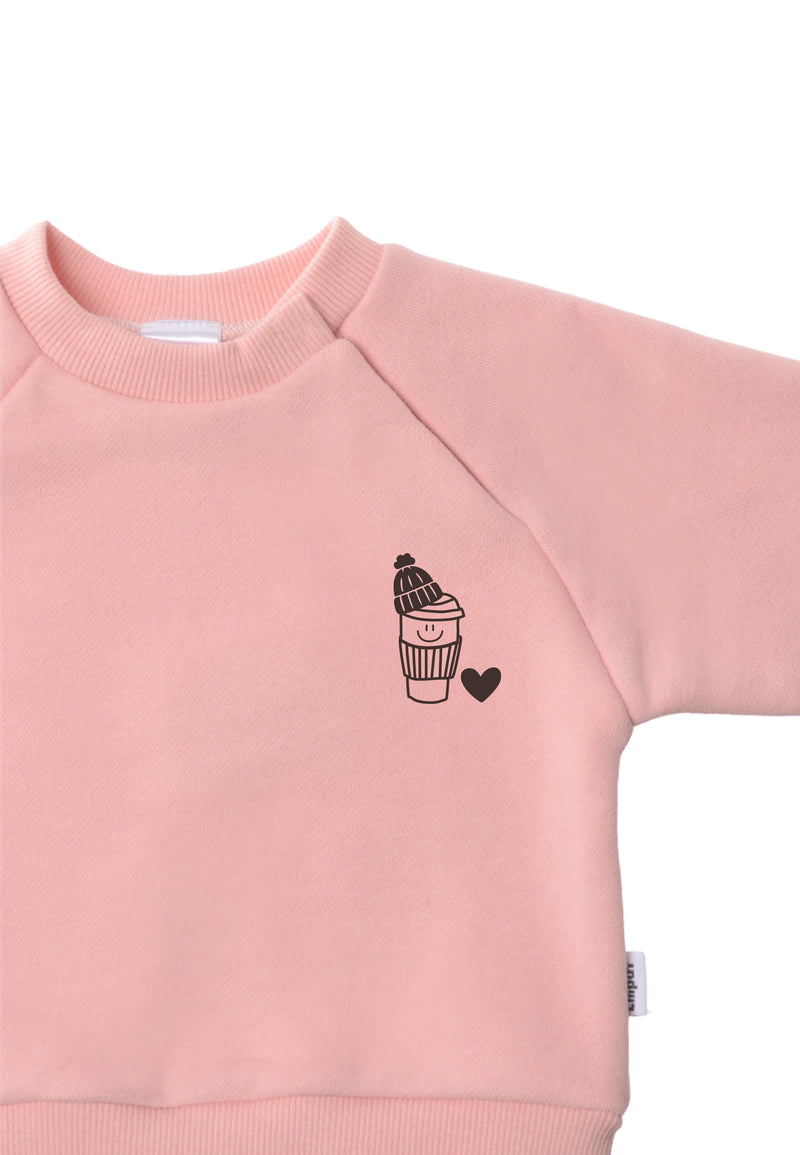 Cozy Season Bucket List Sweatshirt rosa Mini Me