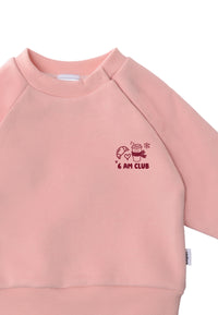 Cacao Sweatshirt rosa Mini Me