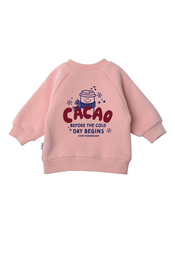 Cacao Sweatshirt rosa Mini Me