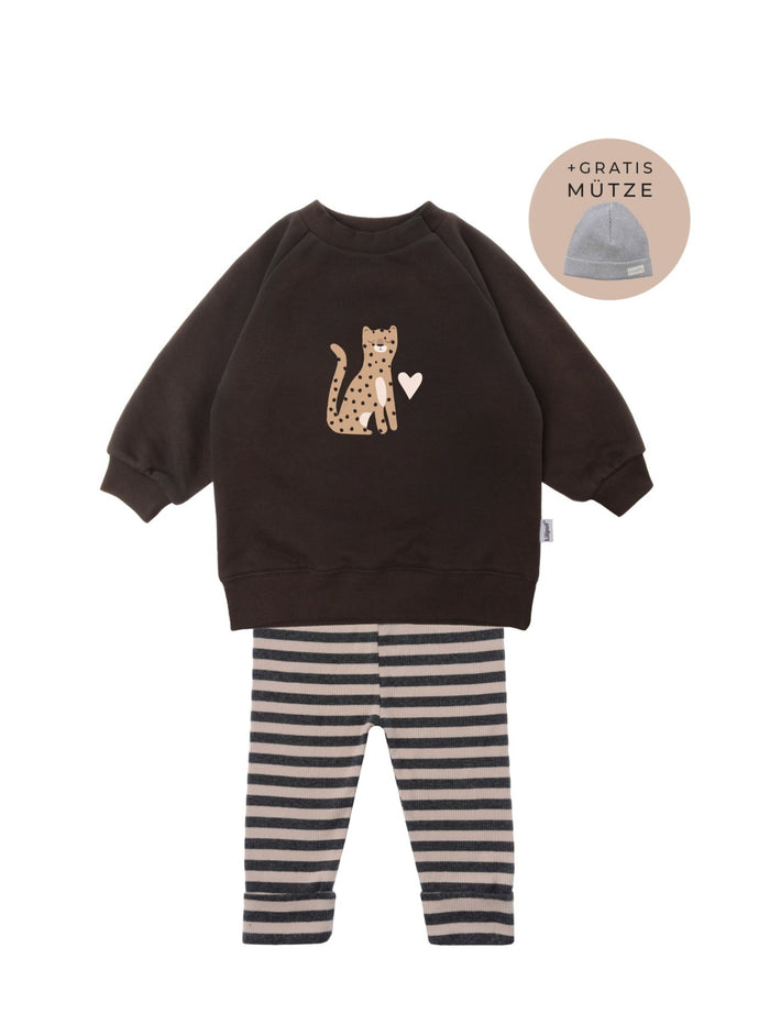 Set Leopard mit gratis Mütze