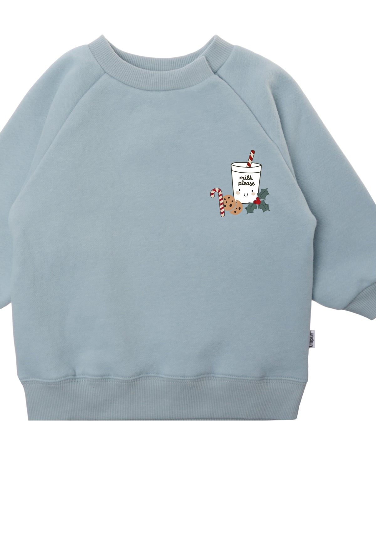 2tlg. Set mit Sweatshirt und Leggings "milk please"