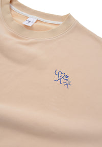 Erwachsenen Sweatshirt beige Always Running Late