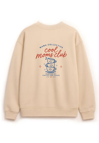 Erwachsenen Sweatshirt beige Cool Moms Club