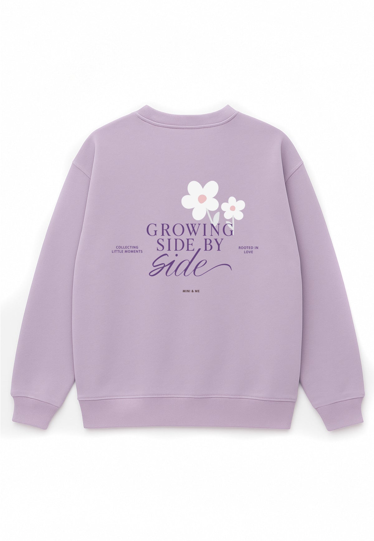 Erwachsenen Sweatshirt Growing Side By Side