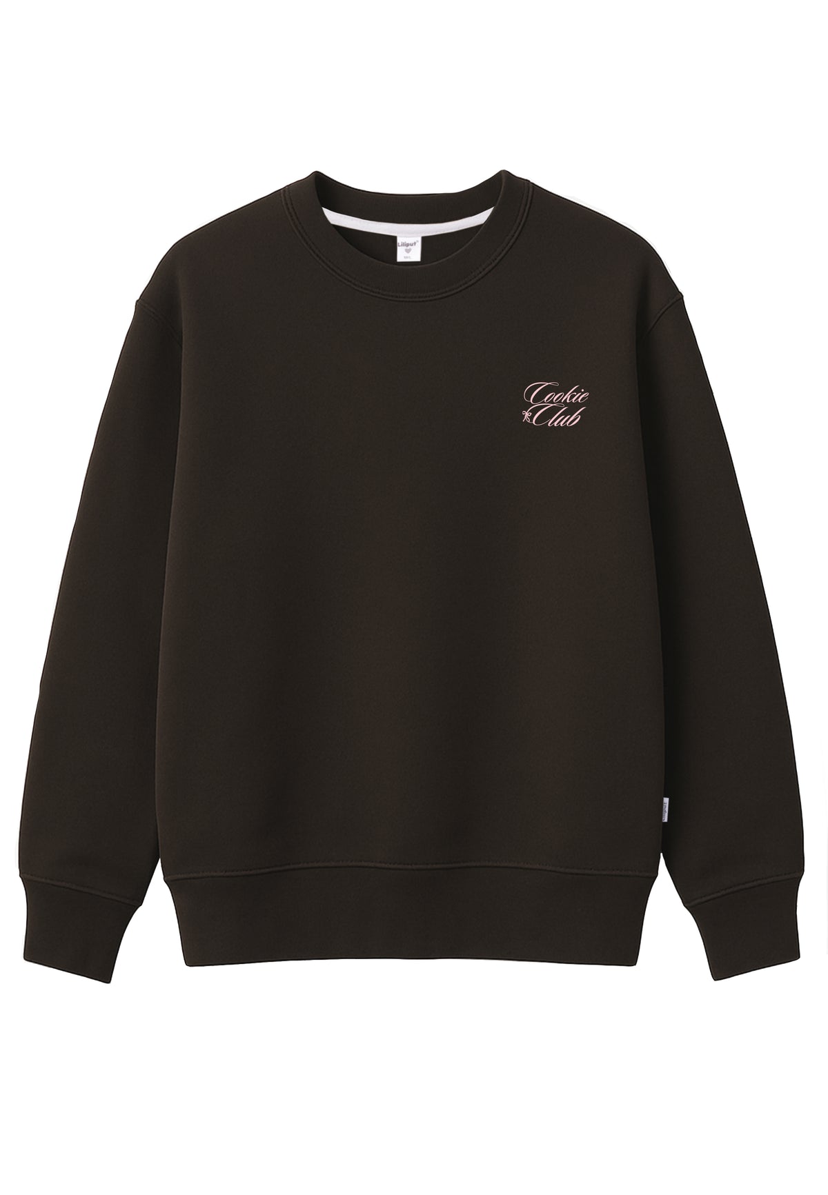 Erwachsenen Sweatshirt braun Cookie Club