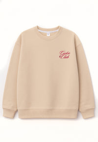 Erwachsenen Sweatshirt beige Cookie Club
