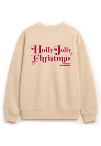Erwachsenen Sweatshirt XMAS Holly Jolly