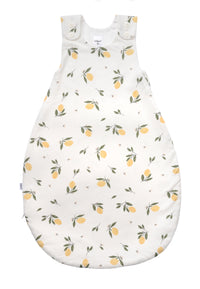 Sommerschlafsack mit verstellbaren Schulterträgern und niedlichem Zitronen Print.