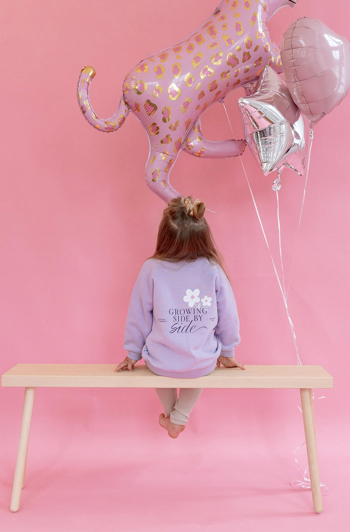 Growing Side By Side Special Edition Mini & Me Sweatshirt
