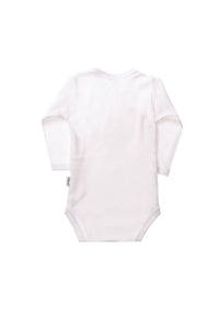 3-teiliges Set, Langarmbody mit Print "Hello Bear"