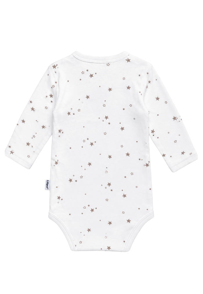 3-teiliges Babyset mit Sternenprint in Weiß