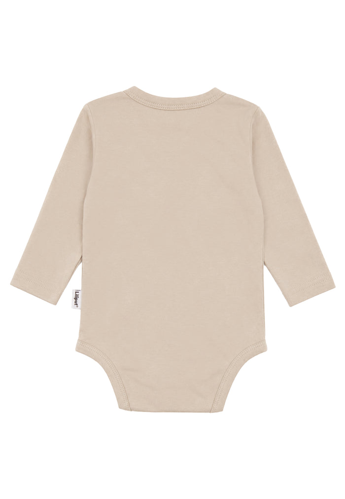 Liliput Shirtbody Langarm "Möwe" Beige