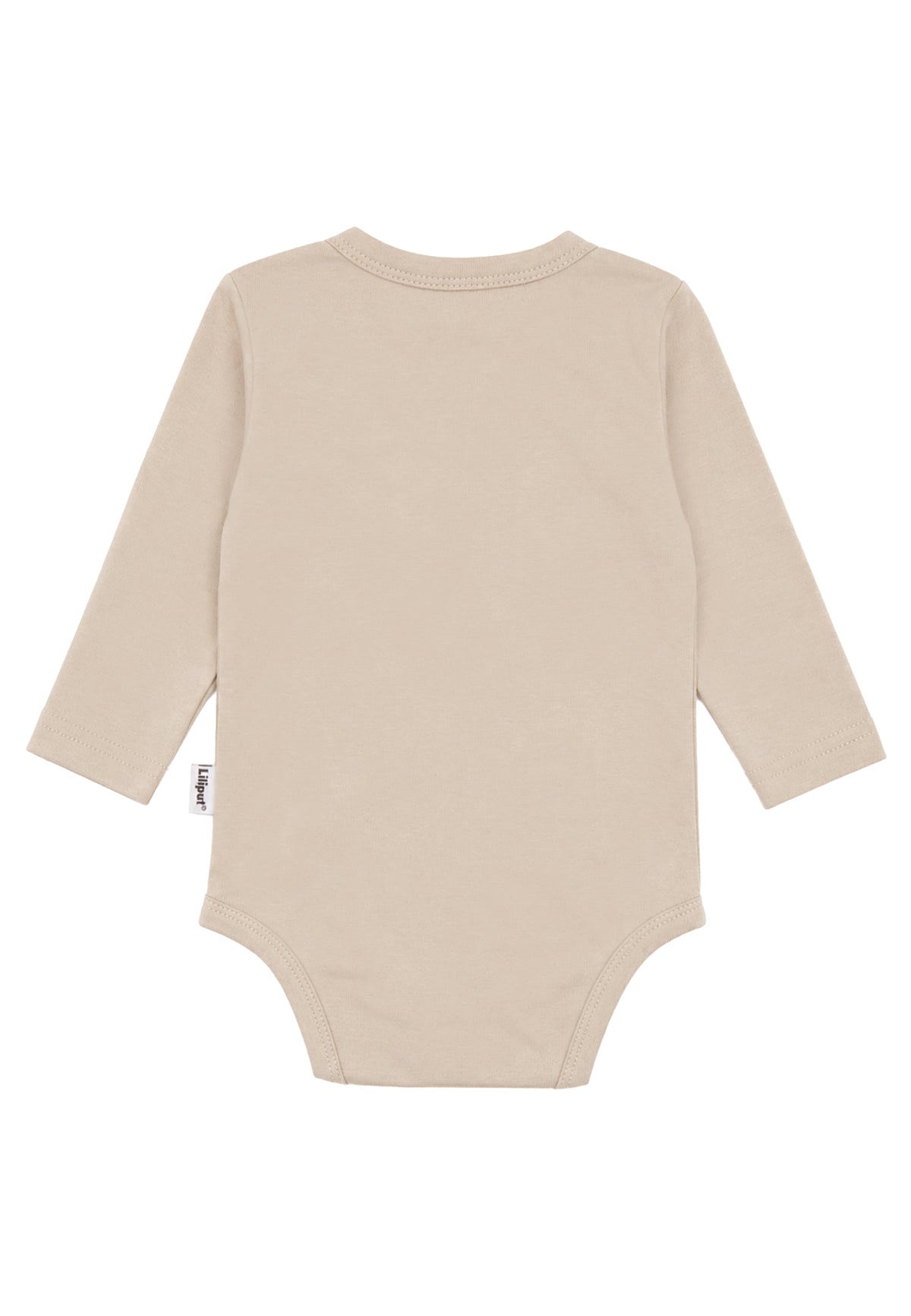 Liliput 2er-Pack Shirtbody Langarm Beige & Rosenholz