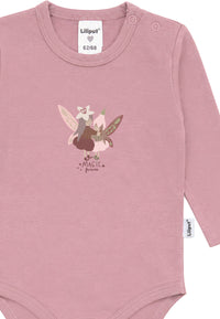Liliput Shirtbody Langarm "Magic Fairy" Rosenholz