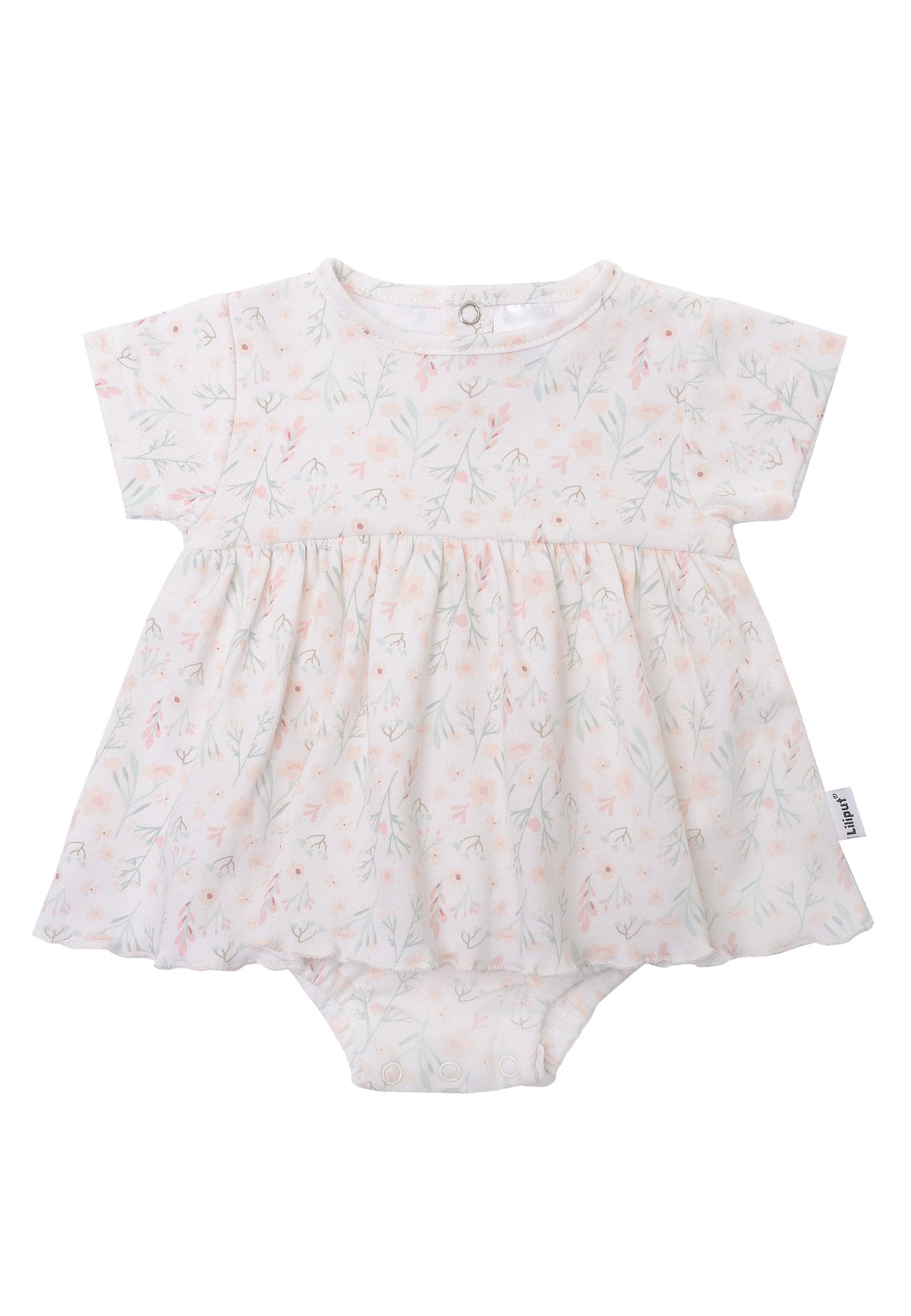 Body-Kleidchen in AOP Blumen