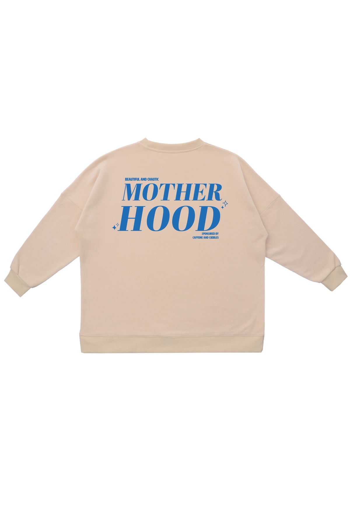Erwachsenen Sweatshirt Motherhood blau
