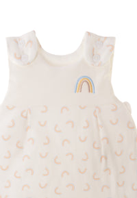 Schlafsack mit Regenbogen