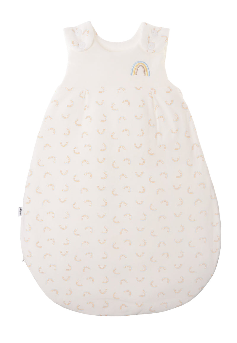 Schlafsack mit Regenbogen