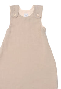 Detailansicht des Babyschlafsacks für den Sommer.
