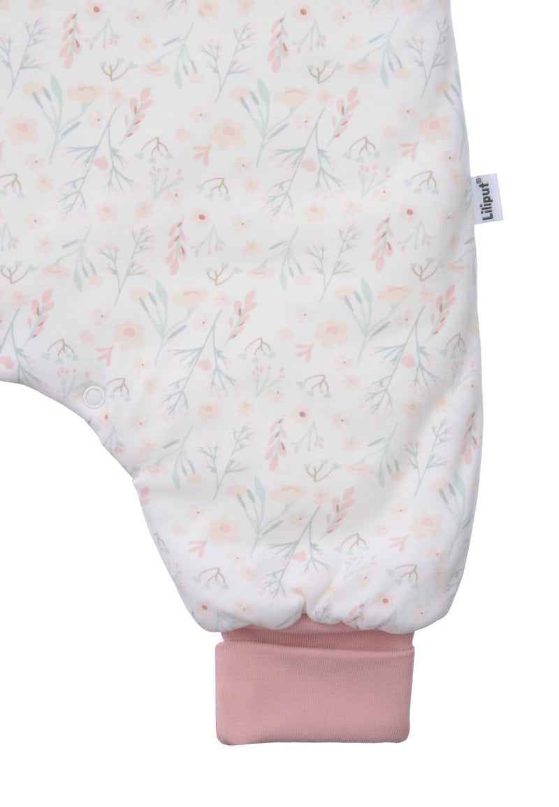 Babyschlafsack mit Fuß im Blümchen Design von Liliput – Liliput