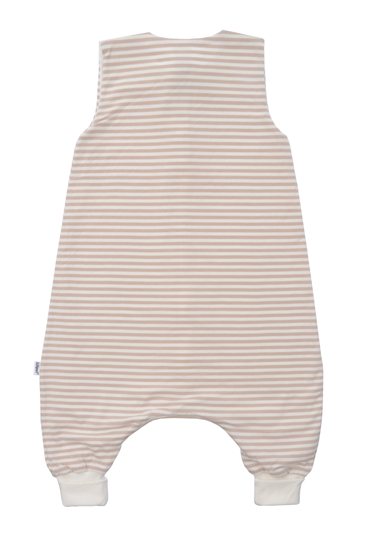Rückseite des Sommerschlafsacks mit Beinen.