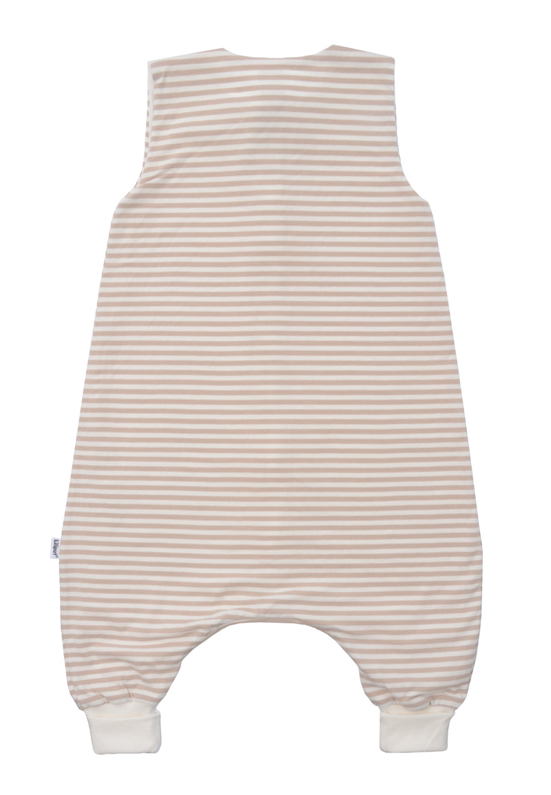 Rückseite des Sommerschlafsacks mit Beinen.