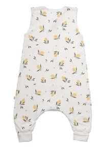 Rückseite des Sommerschlafsacks mit Fuß.
