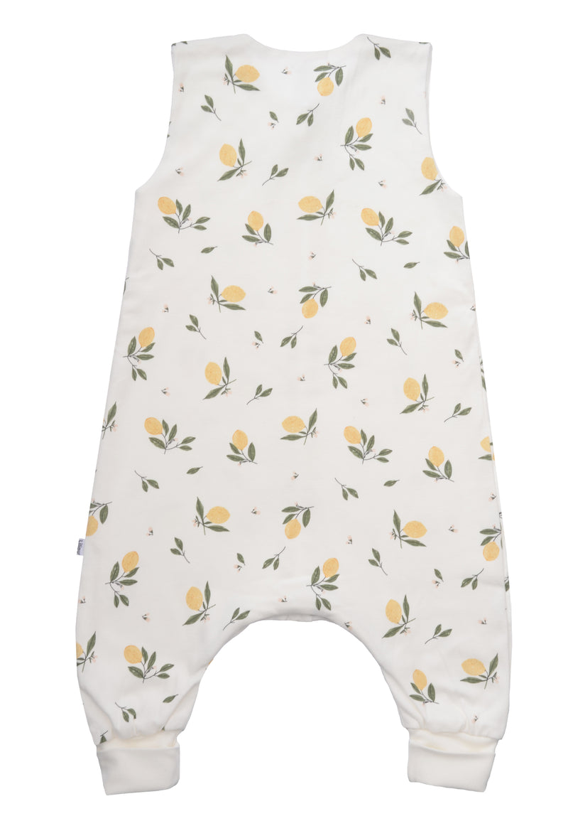 Rückseite des Sommerschlafsacks mit Fuß.