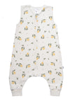Sommer Schlafsack mit Füßen Zitronen Print