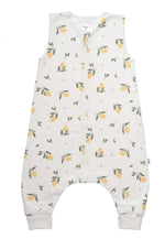 Sommer Schlafsack mit Füßen Zitronen Print