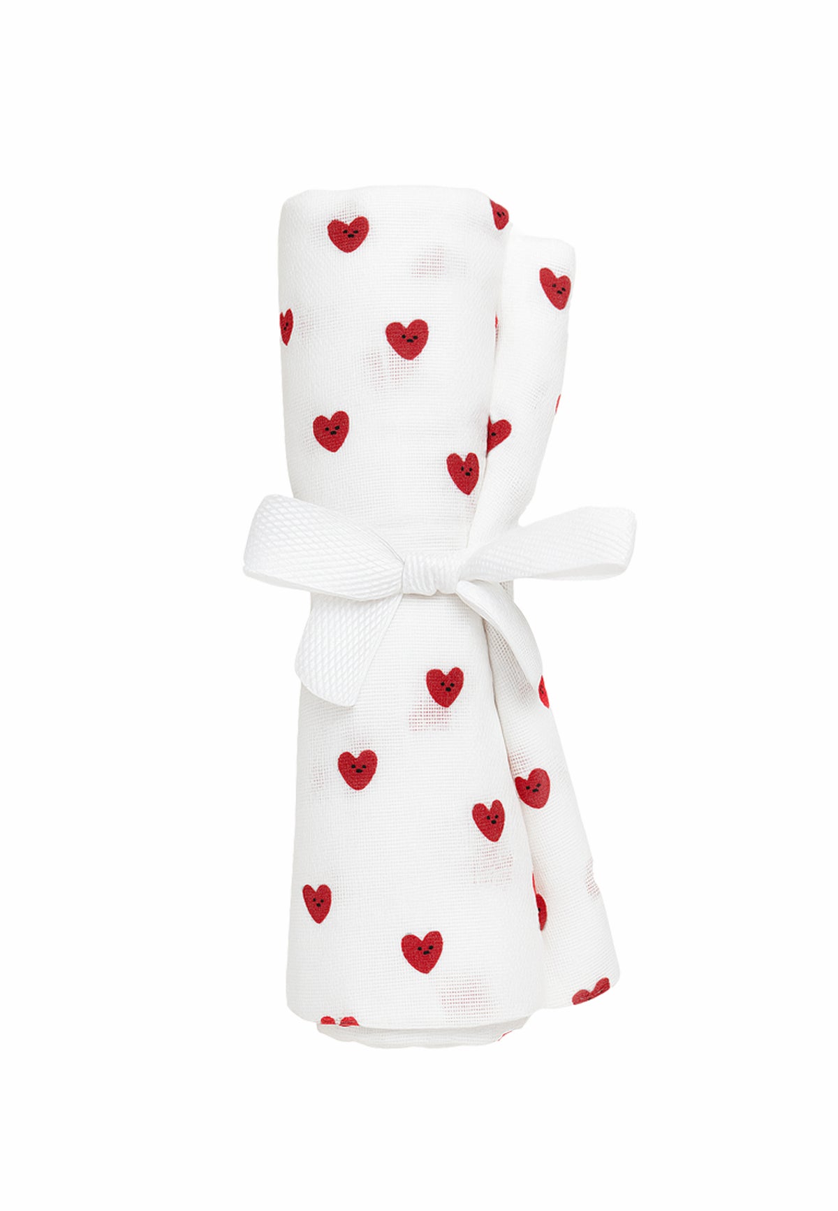 3-teiliges Set mit Body und Musselintuch