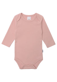 Langarmbody rosé 