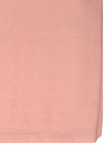 2er-Pack Premium-Musselintücher in apricot und grau "6 am Club" Print
