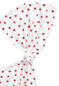 2-teiliges Set mit Body und Musselintuch in himbeer