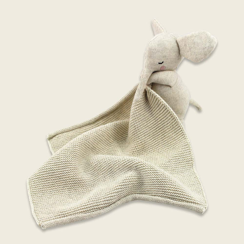 Kuscheltuch mit Elefant, natur von Ava & Yves