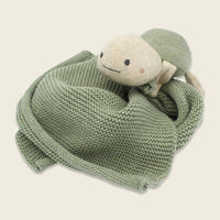 Kuscheltuch mit Schildkröte, mint von Ava & Yves