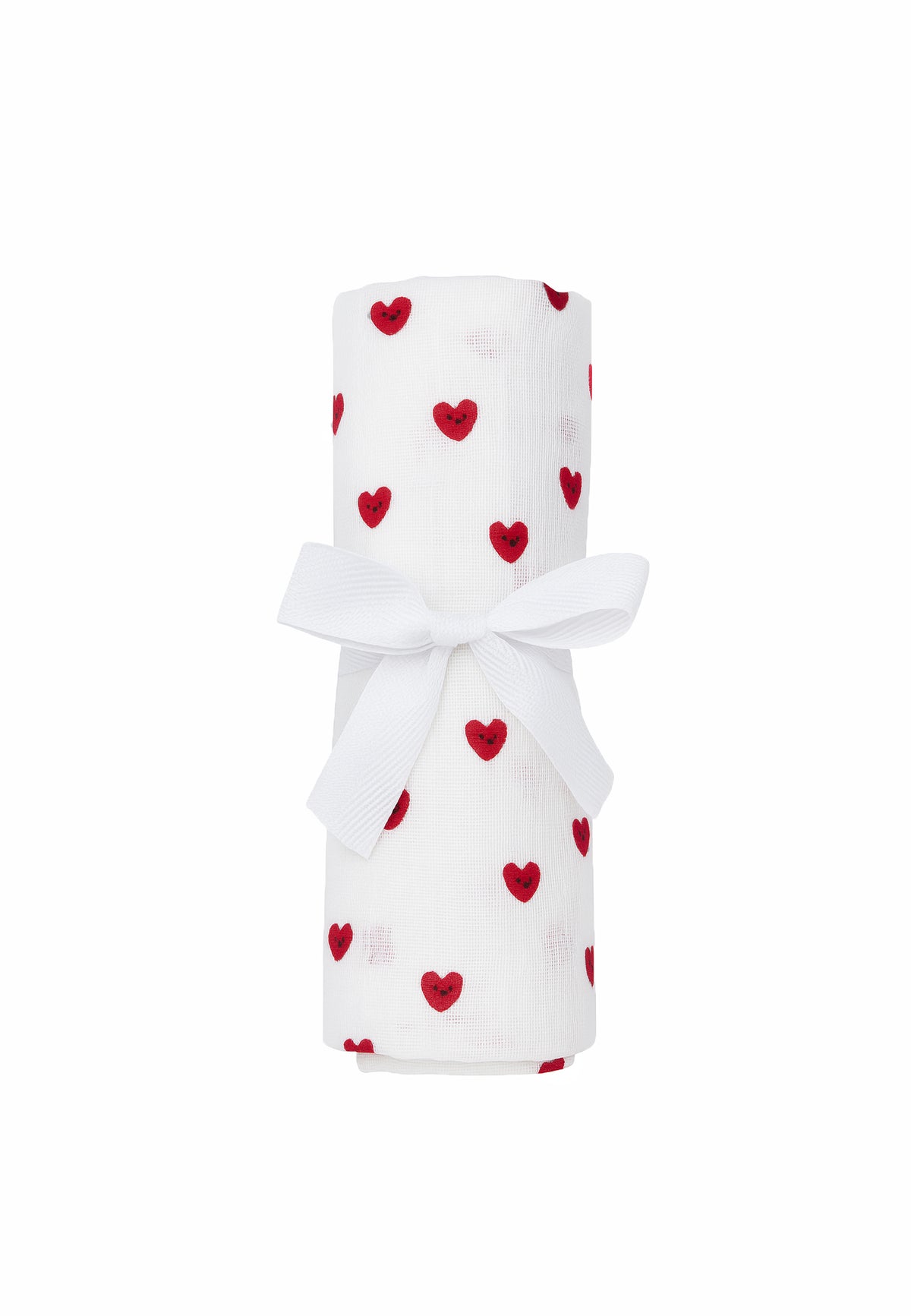 2-teiliges Set mit Body und Musselintuch in himbeer