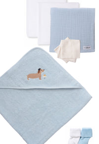 9-teiliges Accessoires-Set Dackel