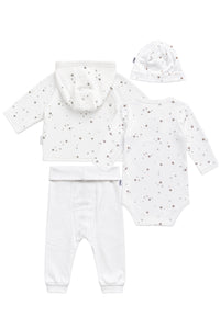 Baby-Set 4 teilig mit Sternen Print