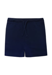 Vorderansicht der Shorts in marine.