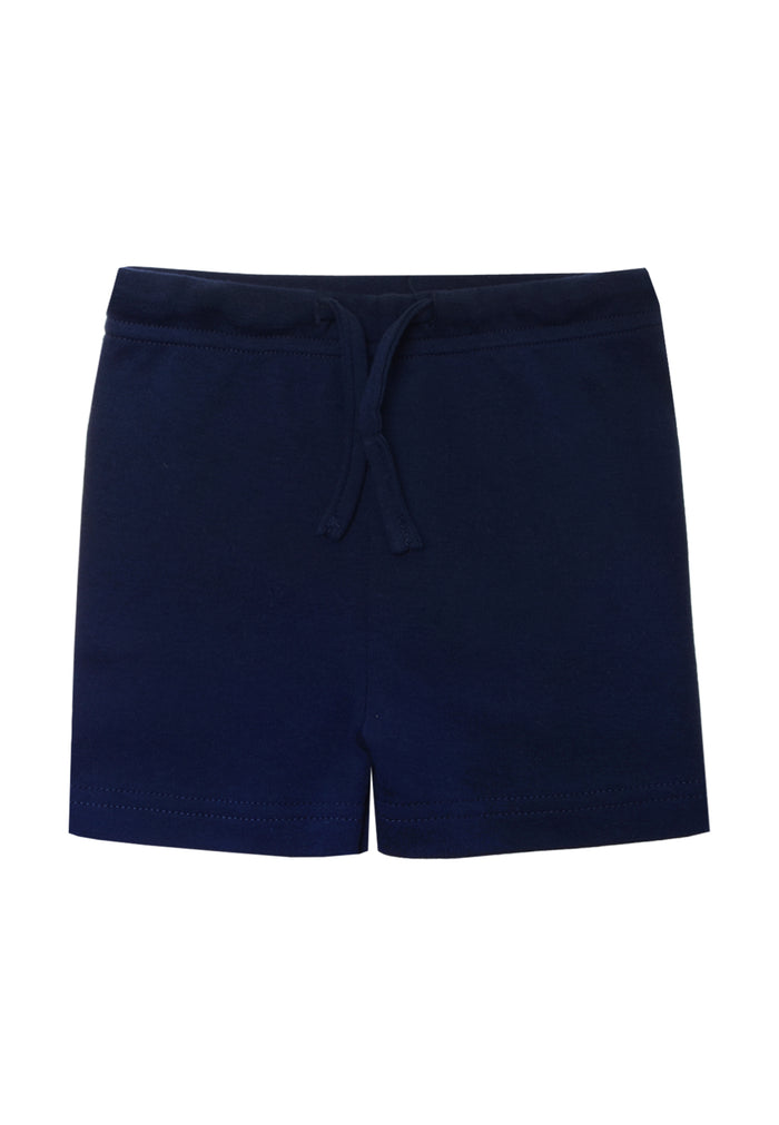 Vorderansicht der Shorts in marine.