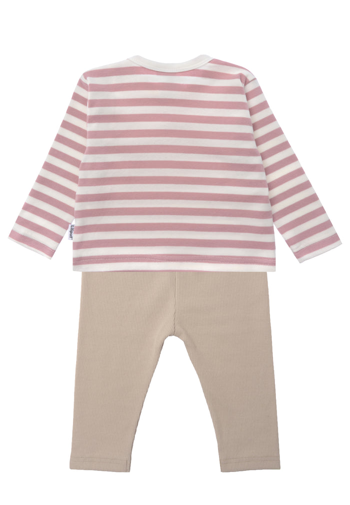 Rückseite des 2teiligen Sets für Babys und Kleinkinder.