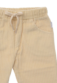 Im Detail Cordhose mit großen Taschen in beige