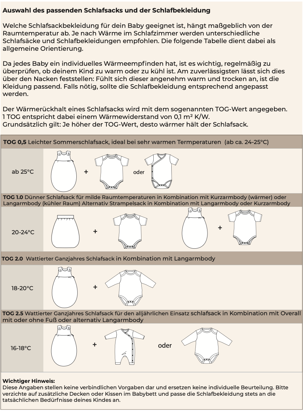 Schlafsack unwattiert mit Füßen und Herzchen Print